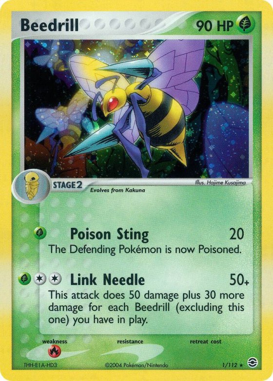Beedrill - Reverse Holo