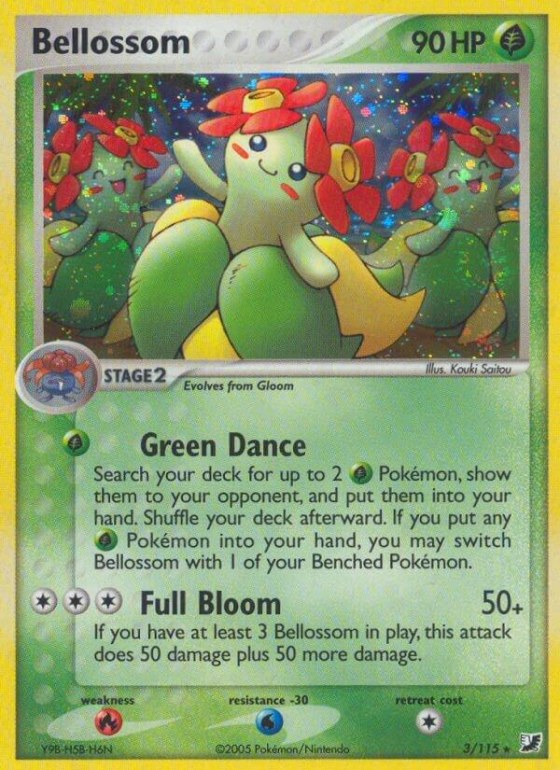 Bellossom - Reverse Holo