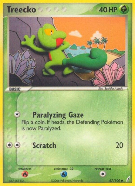 Treecko - Reverse Holo