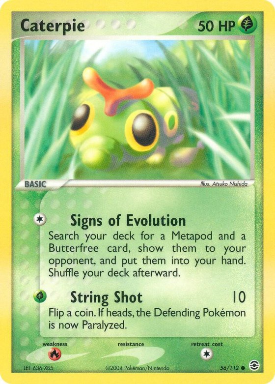 Caterpie - Reverse Holo