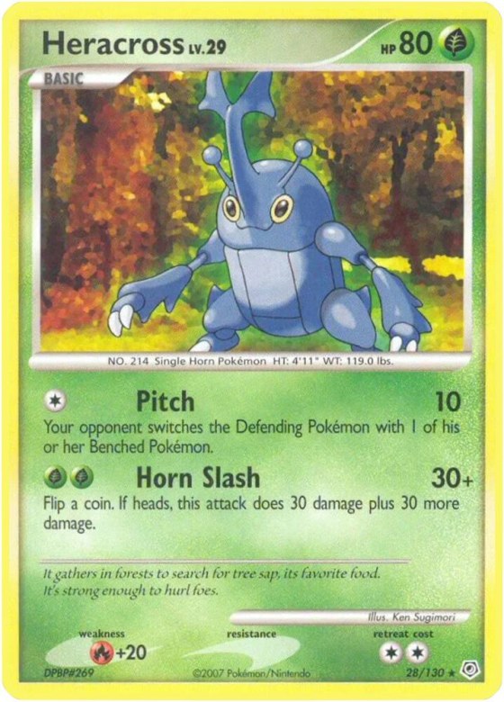 Heracross - Reverse Holo