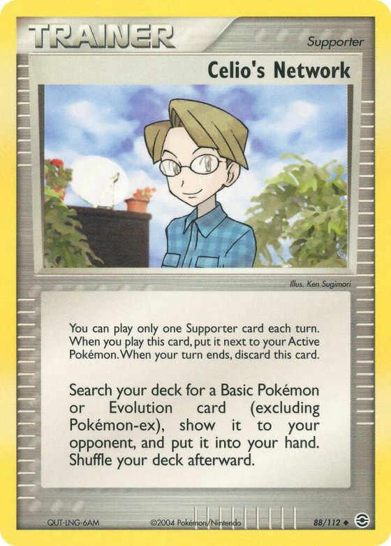 Celio's Network - Reverse Holo