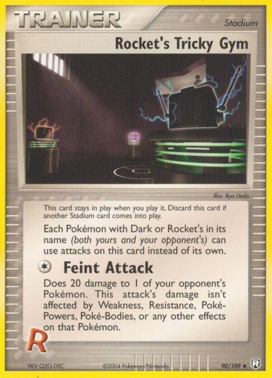 Rocket's Tricky Gym - Reverse Holo