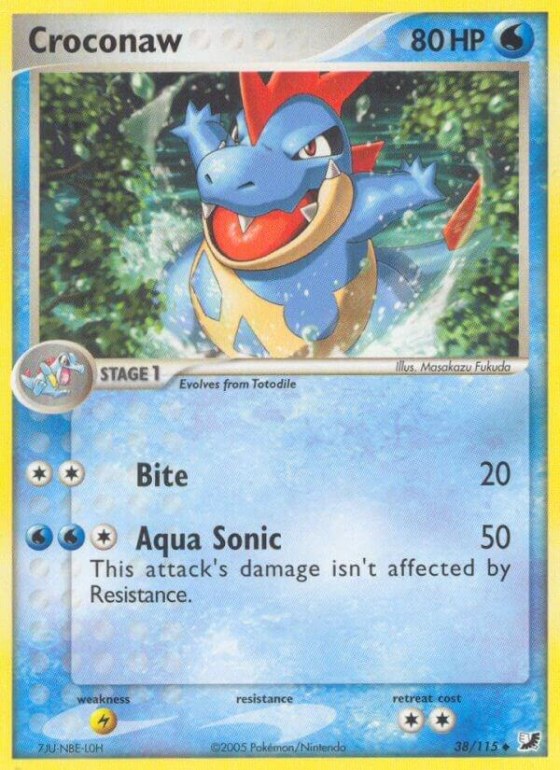 Croconaw - Reverse Holo