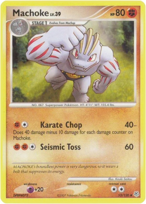Machoke - Reverse Holo