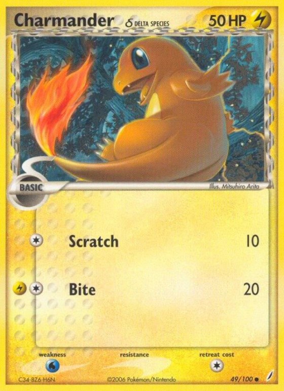 Charmander (Delta Species) - Reverse Holo