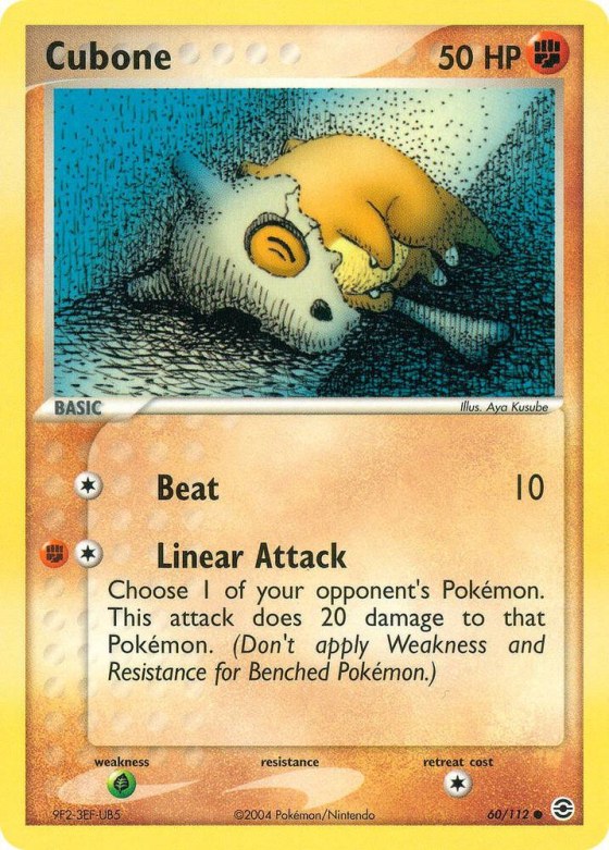 Cubone - Reverse Holo