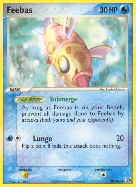 Feebas - Reverse Holo