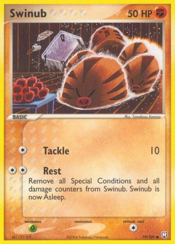 Swinub - Reverse Holo