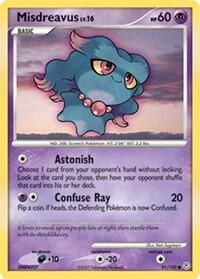 Misdreavus - Reverse Holo