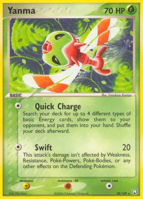 Yanma - Reverse Holo