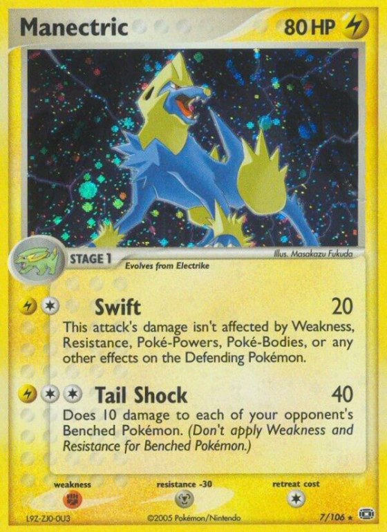 Manectric - Reverse Holo