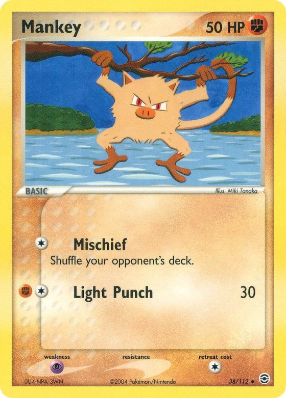 Mankey - Reverse Holo