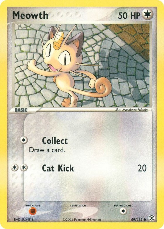 Meowth - Reverse Holo