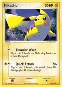 Pikachu - Reverse Holo