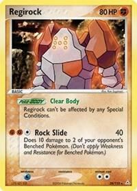 Regirock - Reverse Holo