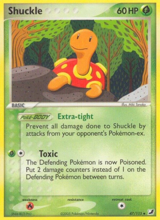 Shuckle - Reverse Holo