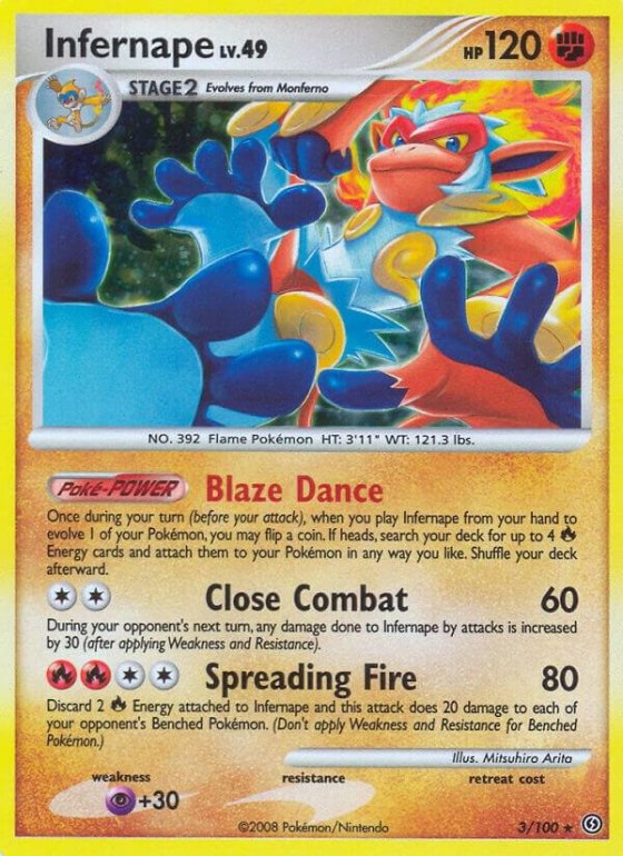 Infernape - Holo