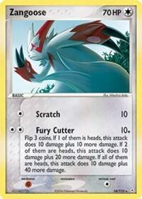 Zangoose - Reverse Holo