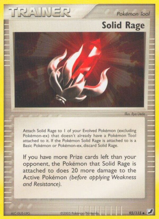 Solid Rage - Reverse Holo