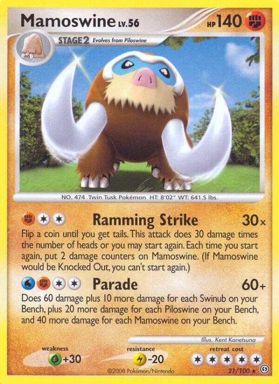 Mamoswine - Reverse Holo