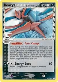 Deoxys (Delta Species - Attack Forme) - Reverse Holo
