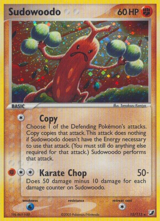 Sudowoodo - Reverse Holo
