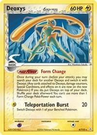 Deoxys (Delta Species - Speed Forme) - Reverse Holo