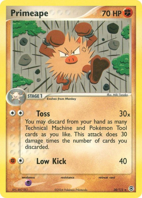 Primeape - Reverse Holo