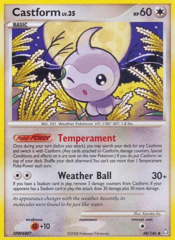 Castform - Reverse Holo