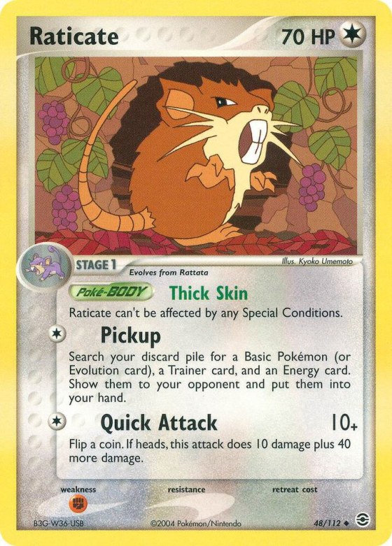 Raticate - Reverse Holo