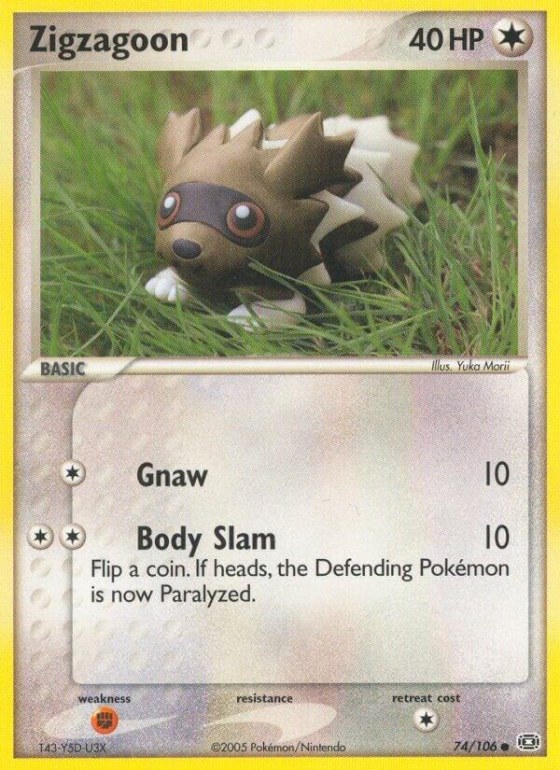 Zigzagoon - Reverse Holo