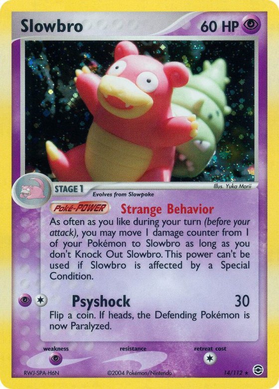Slowbro - Reverse Holo