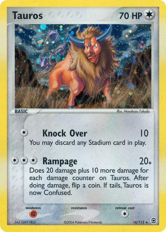 Tauros - Reverse Holo