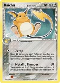Raichu (Delta Species) - Holo
