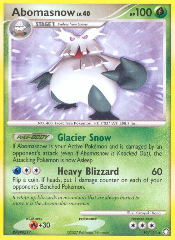 Abomasnow - Reverse Holo