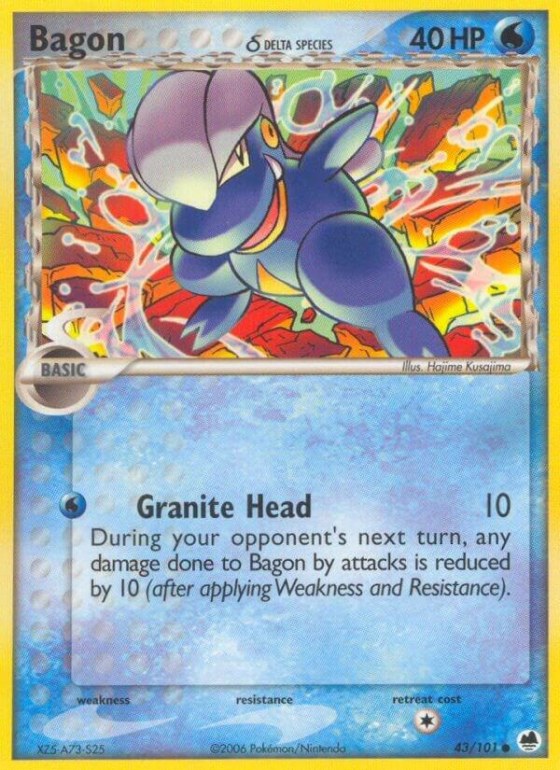 Bagon (Delta Species) - Reverse Holo