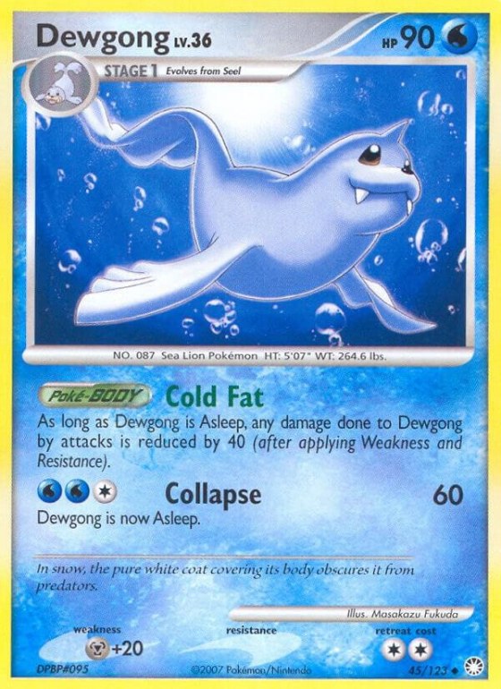 Dewgong - Reverse Holo
