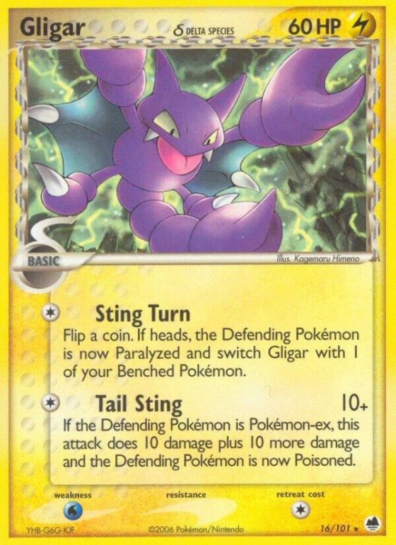 Gligar (Delta Species) - Reverse Holo