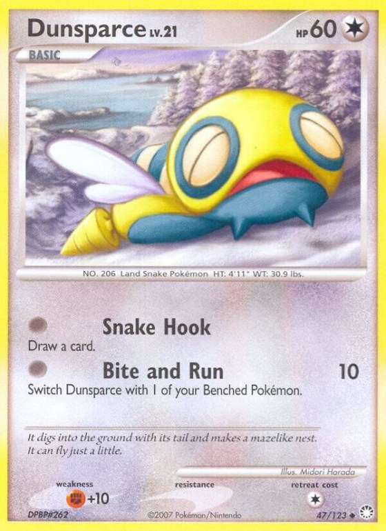 Dunsparce - Reverse Holo