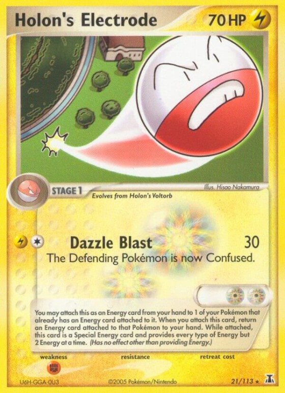 Holon's Electrode - Reverse Holo