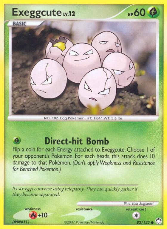 Exeggcute - Reverse Holo