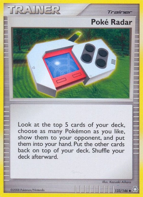 Poke Radar - Reverse Holo