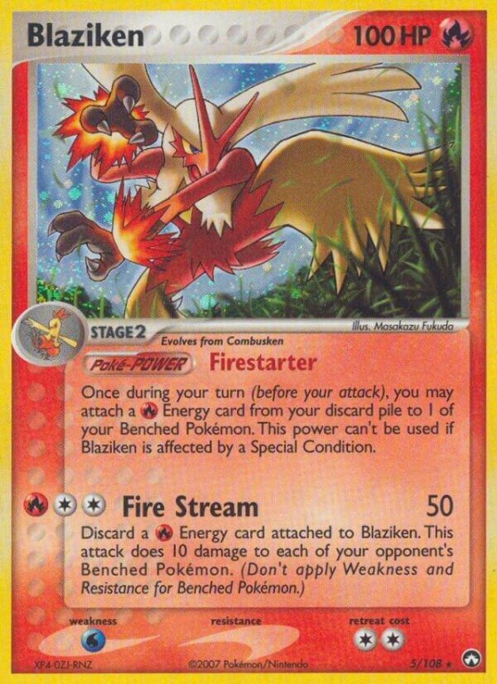 Blaziken - Reverse Holo