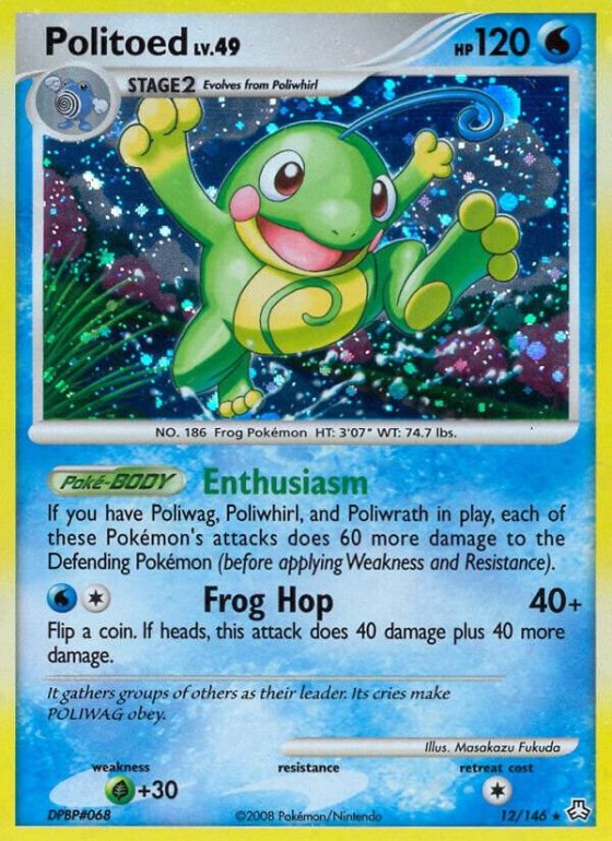 Politoed - Reverse Holo