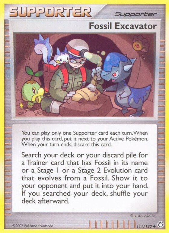 Fossil Excavator - Reverse Holo
