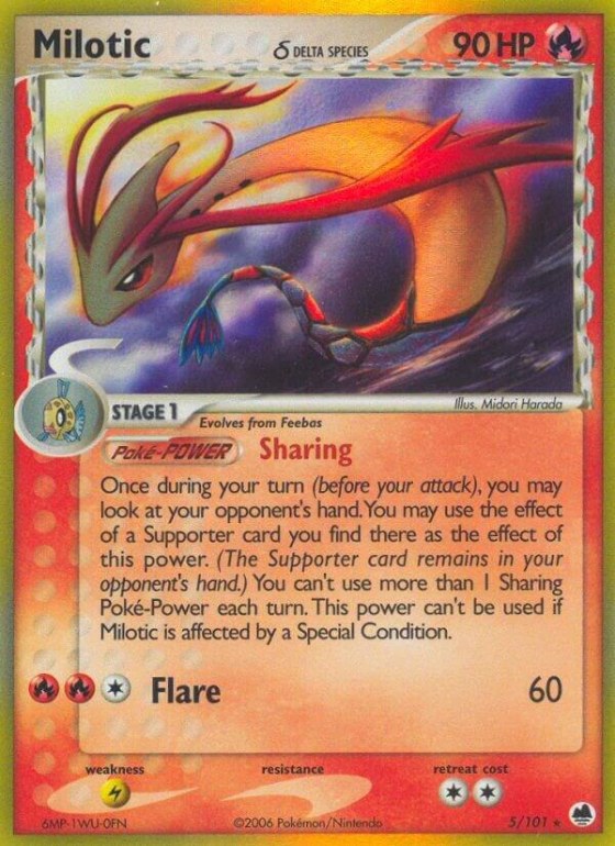 Milotic (Delta Species) - Reverse Holo