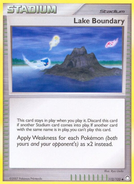Lake Boundary - Reverse Holo