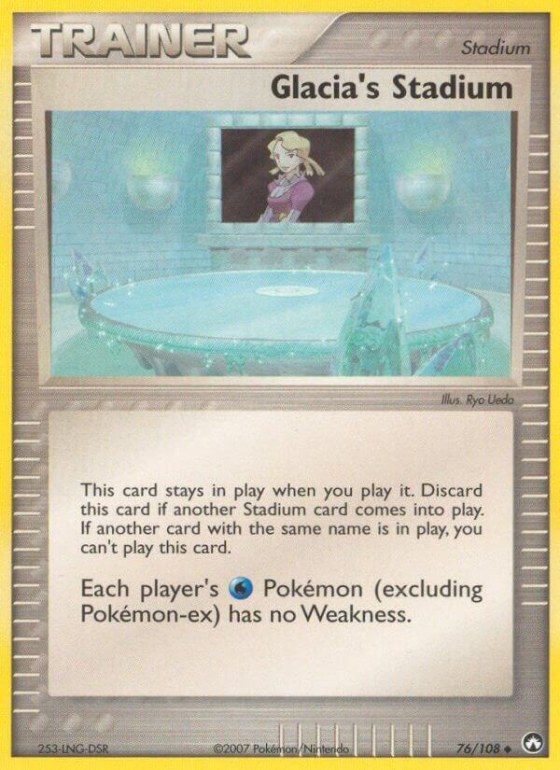 Glacia's Stadium - Reverse Holo