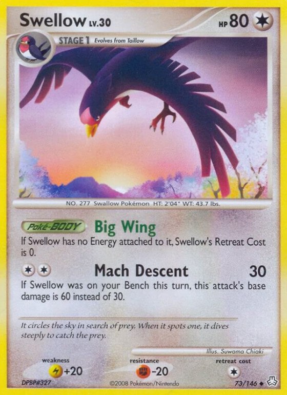 Swellow - Reverse Holo
